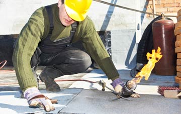Park Corner flat roof construction